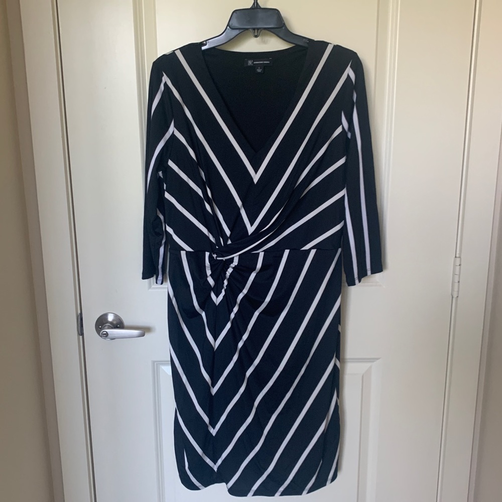 Macy’s Black & White Business Casual Dress